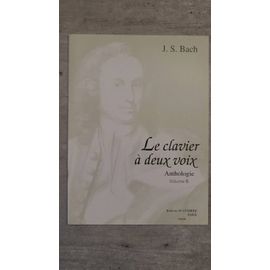 Partition J.S. Bach , Le Clavier À Deux Voix ( Vol B )