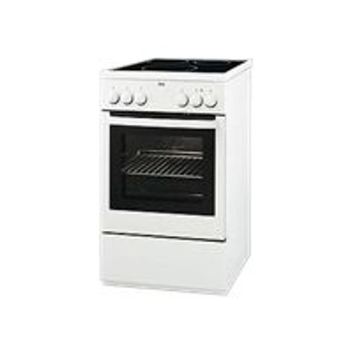 Faure FCI560MWC - Cuisinière - pose libre - largeur : 50 cm - profondeur : 60 cm - hauteur : 85.8 cm - avec système auto-nettoyant - classe A - blanc