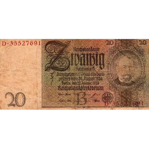 20 Reichsmark Zwanzig