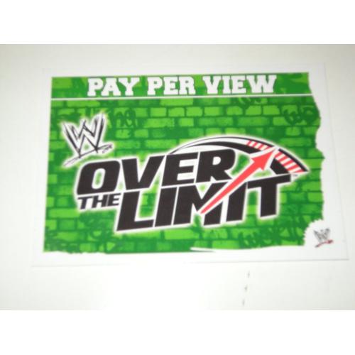 Slam Attax - Mayhem Over The Limit N°217 Pay Per View