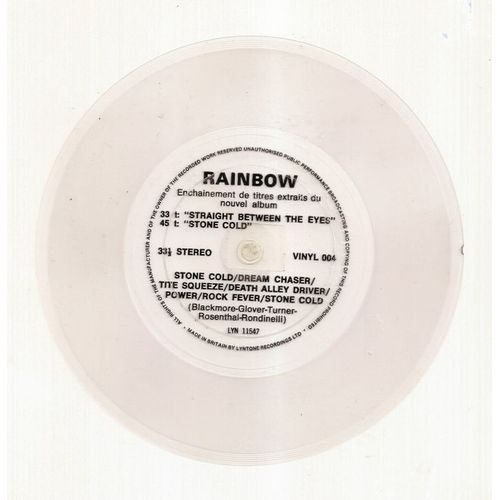 Straight Between The Eyes - Extracts - Flexi Disc