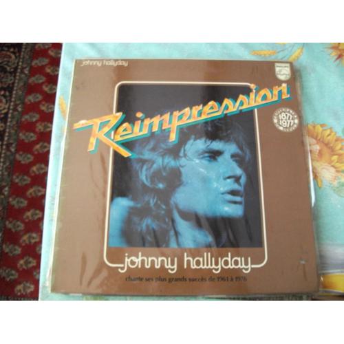 Vinyle Johnny Hallyday Réipression