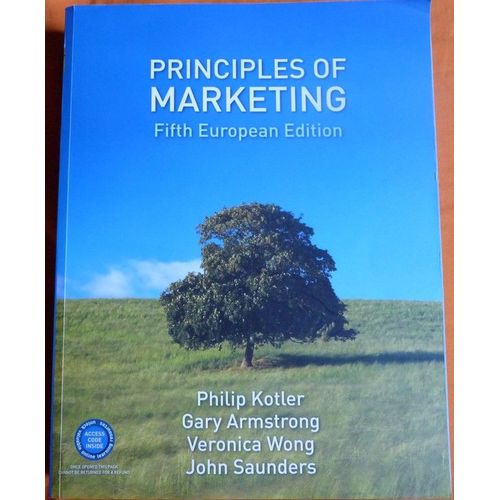 Principles Of Marketing 5th European Edition (2008)