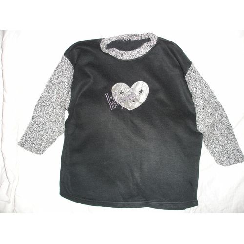 Pull Hollywood Noir&gris 10 Ans
