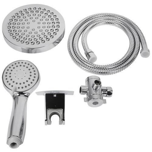 Pommes de Douche, Pluie et Pommeau de Douche à Main Combiné, Pommeau de Douche Double DéTachable à 3 Modes pour le Bain