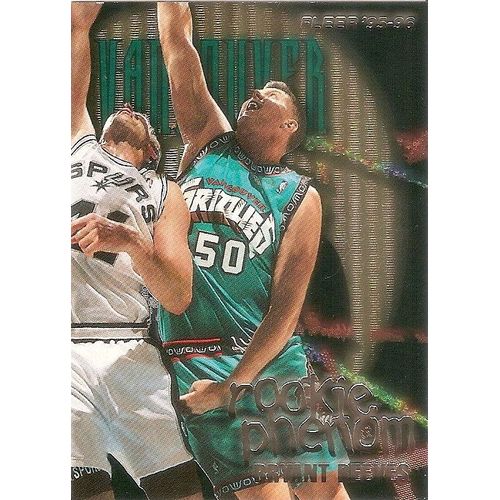 Fleer 95-96 N°493 Bryant Reeves Rookie Phenom
