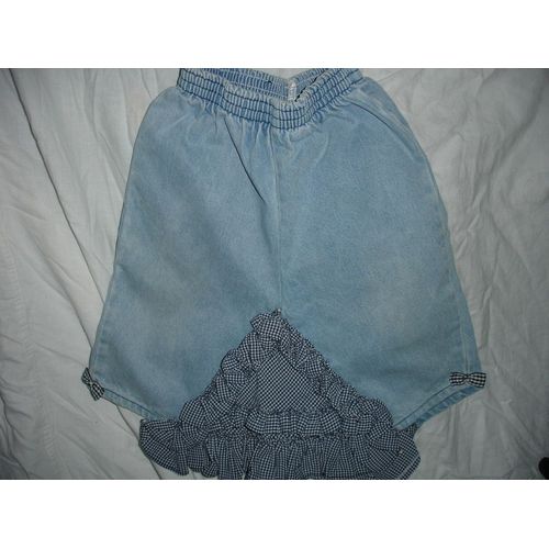 Jupe Jean Bleu Clair 4/5 Ans