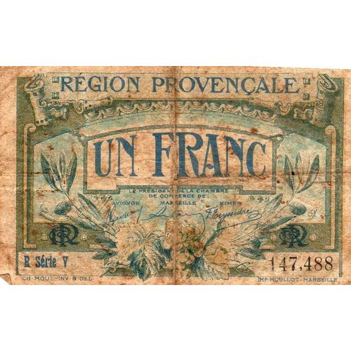Un Franc Région Provençale