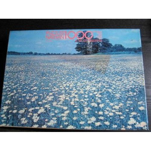 Puzzle Nathan 1000 Pièces : Le Pré À Marguerites