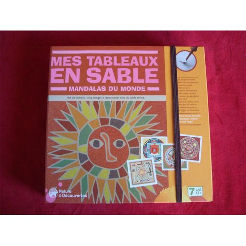 Mes Tableaux En Sable - Mandalas Du Monde
