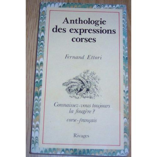 Anthologie Des Expressions Corses