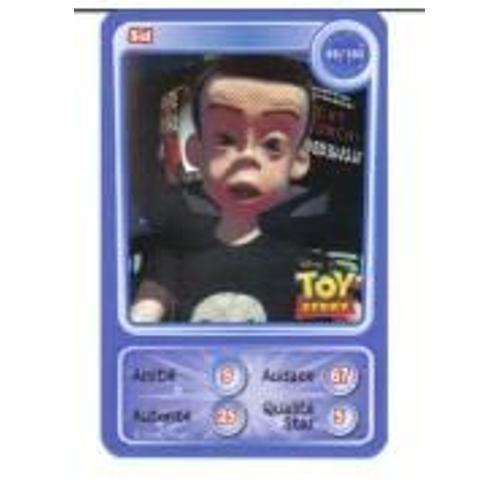 Sid 88/180 (Toy Story) Carte De Jeu Auchan