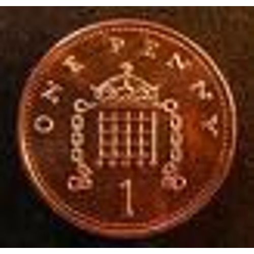 Pièce 1 Penny 1997 Elizabeth Ii