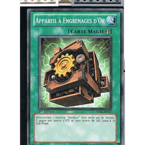 Appareil A Engrenages D Or - Yu-Gi-Oh! - Stbl-Fr047 - C