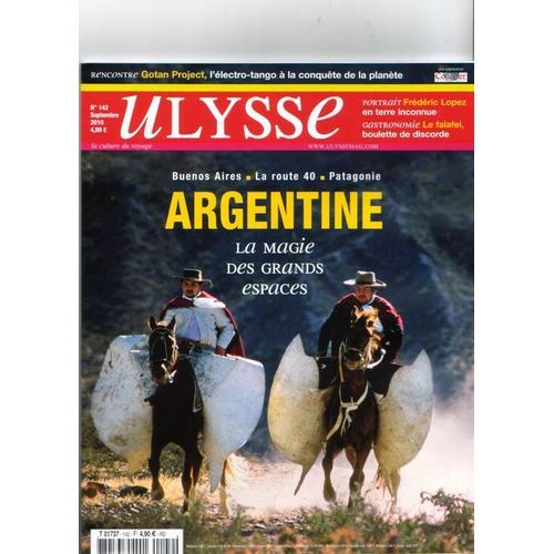 Ulysse  N° 142 : Gotan Project / Argentine / Frederic Lopez / Falafel /