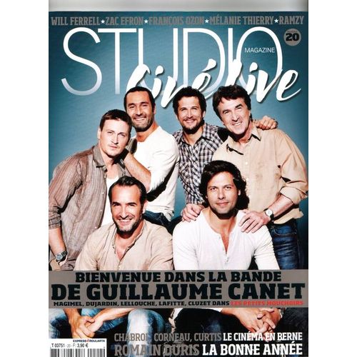 Studio Ciné Live  N° 20 : Guillaume Canet / Will Ferrell / Zac Efron / Ozon / Melanie Thierry / Ramzy / R Duris / Chabrol / Quentin Dupieux / Anton Corbijn / Jacques Demy