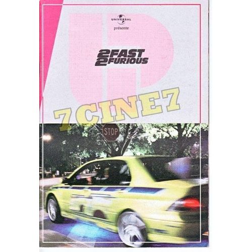 2 Fast 2 Furious Hors-Série N° 1 : Dossier Presse/Press Book  Film De John Singleton Avec Paul Walker, Tyrese Gibson, Eva Mendes