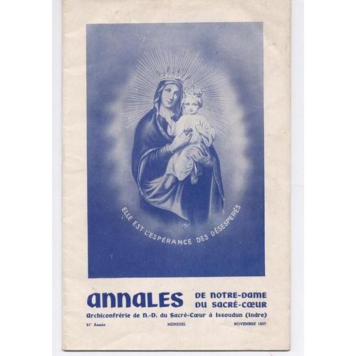 Annales De Notre Dame Du Sacre Coeur  N° 91