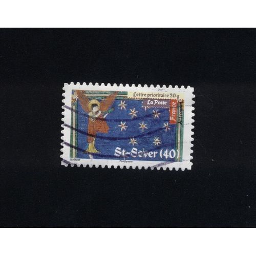 Timbre Oblitéré Used Stamp Selo Carimbado Art Roman St - Sever 40 France 2010
