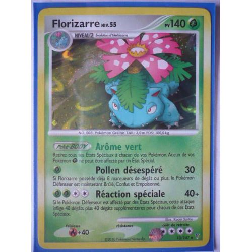 Florizarre Holo Rare 140pv Niv55  13/147 Vainqueurs Supremes