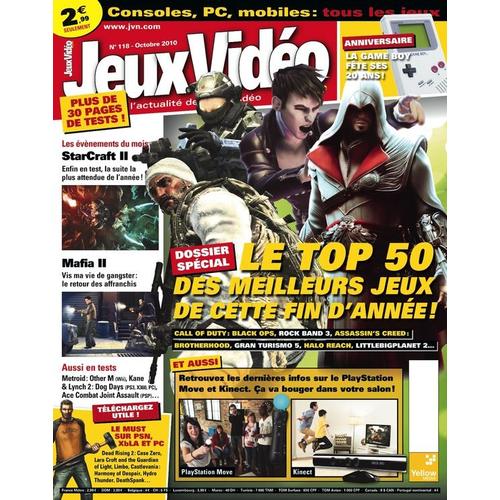 Jeux Video Magazine  N° 118 : Le Top 50 Des Meilleurs Jeux De Cette Fin D Annee