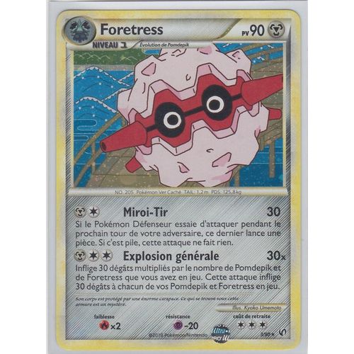 Foretress Holo Niv  "Hs Indomptable" 90 Pv 3/90