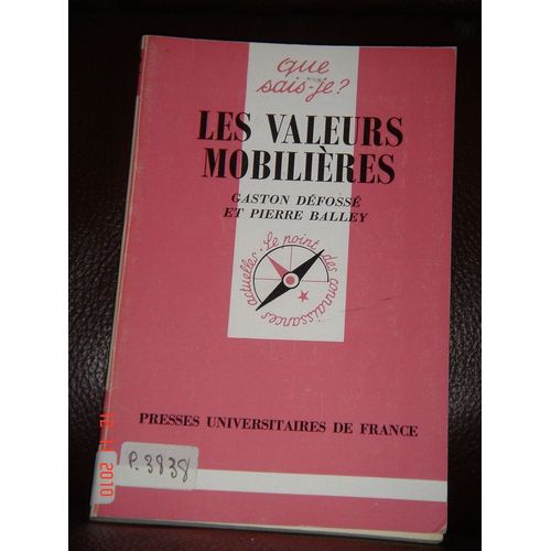 Les Valeurs Mobilieres