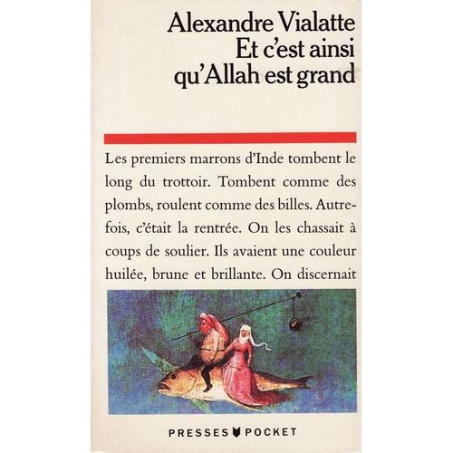 Et C'est Ainsi Qu'allah Est Grand