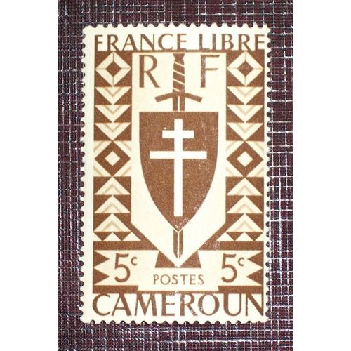 Anciennes Colonies Françaises - Cameroun N° 249 Neuf Sans Charnière De 1941 - 5c Sépia « Série De Londres »