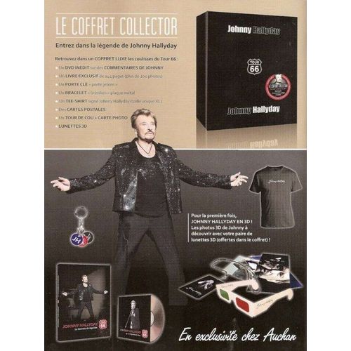 Coffret Collector Tour 66 Johnny Hallyday