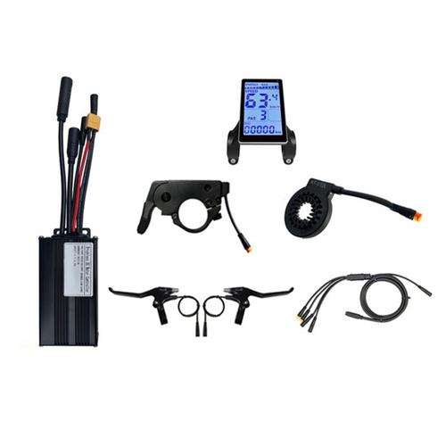 Accessoires De Modification De Batterie Au Lithium De Vélo 30a 1000w, Kit Entièrement Étanche À 3 Modes, Compteur Lcd M5