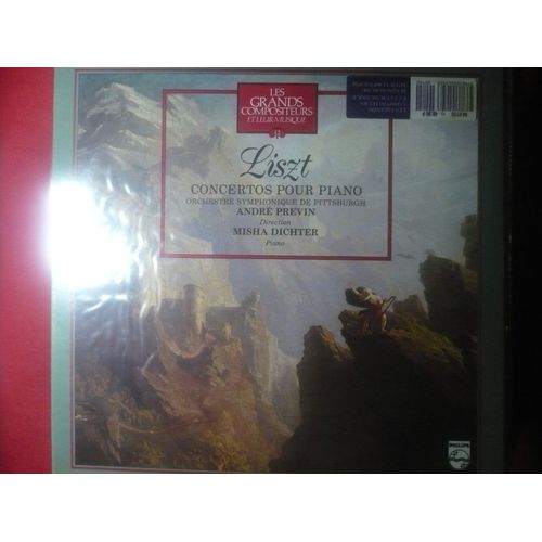 Disque Vinyle 33t Concertos Pour Piano. Par L'orchestre Symphonique De Pittsburg Sous La Direction De Andre Previn Avec Misha Dichter Au Piano