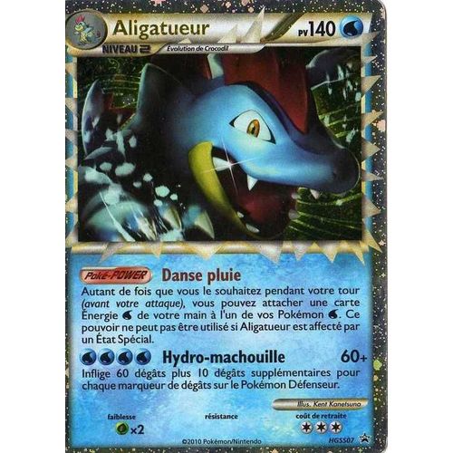 Pokemon - Aligatueur Brillante Reverse Hgss07