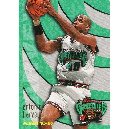 Antonio Harvey - Fleer 95-96 - N°344