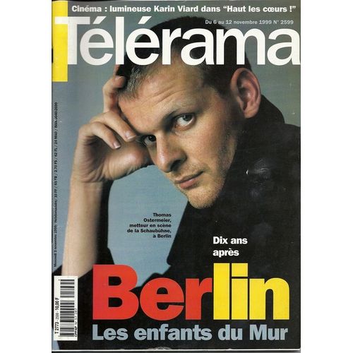 Telerama N° 2599 Du 06/11/1999