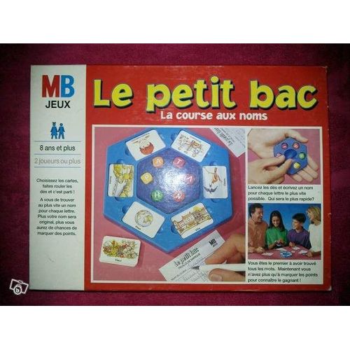 Le Petit Bac La Course Aux Noms