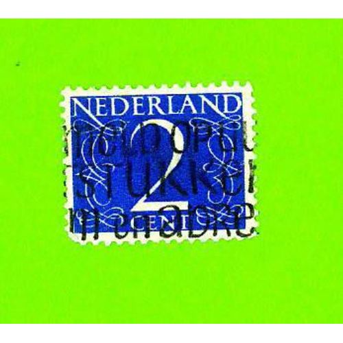 Timbre Oblitéré Used Mint Stamp Selo Carimbado Nederland 2 Cent Pays Bas Netherlands