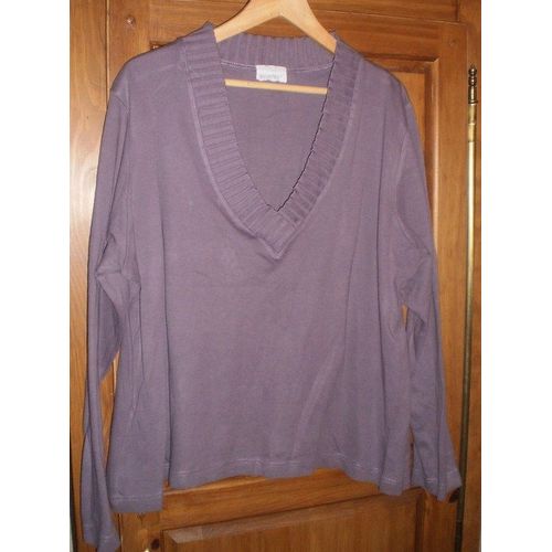 T-Shirt Blanche Porte T 46 Comme Neuf
