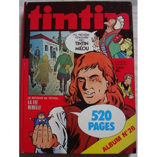 Album Tintin  N° 28