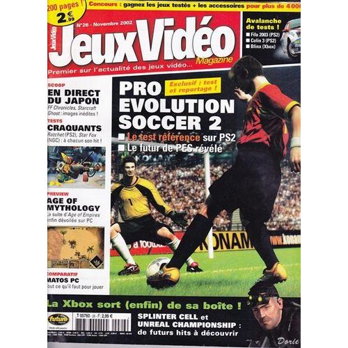 Jeux Video Magazine  N° 26 : Pro Evolution Soccer