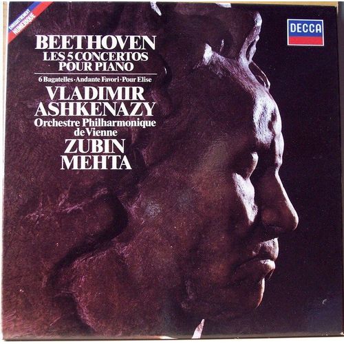 Coffret 4lp+Livret Les 5 Concertos Pour Piano