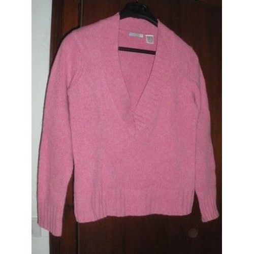 Pull En V Rose La Redoute 42/44