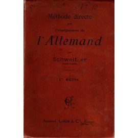 Méthode Directe Pour L'enseignement De L(Allemand Classe De Huitème
