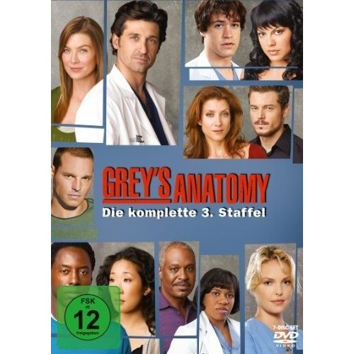 Dvd Grey's Anatomy - Season 3 [7 Dvds] [Import Allemand] (Import) (Coffret De 7 Dvd)