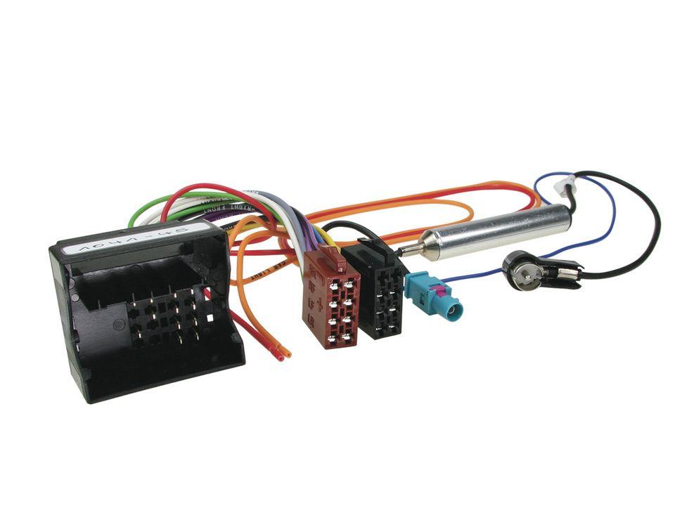 AERZETIX: Câble Adaptateur Faisceau autoradio antenne pour Auto Voiture