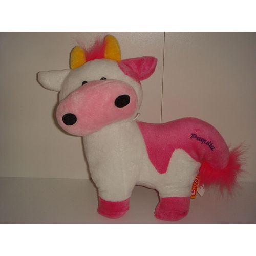 Vache Paquita Rose Fizzy 20 Cm