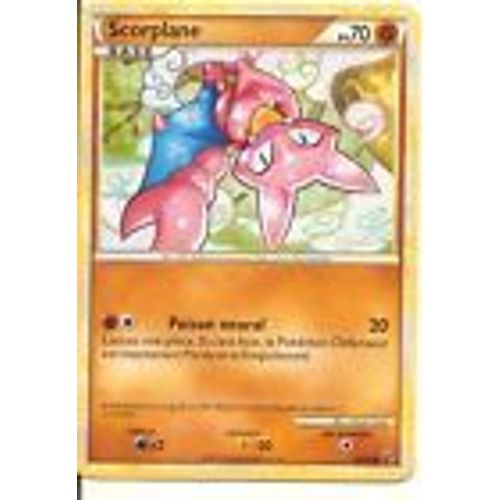 Scorplane - Pokemon Hs Indomptable 49/90