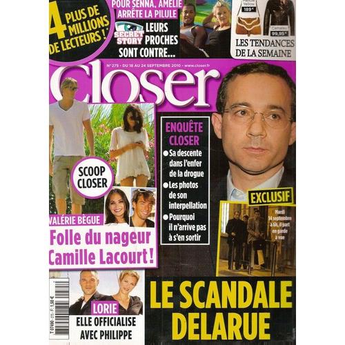 Closer N 0275 jean luc delarue valerie begue camille lacourt