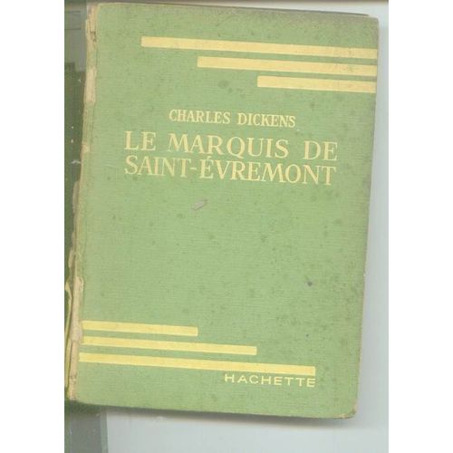 Le Marquis De Saint Evremont