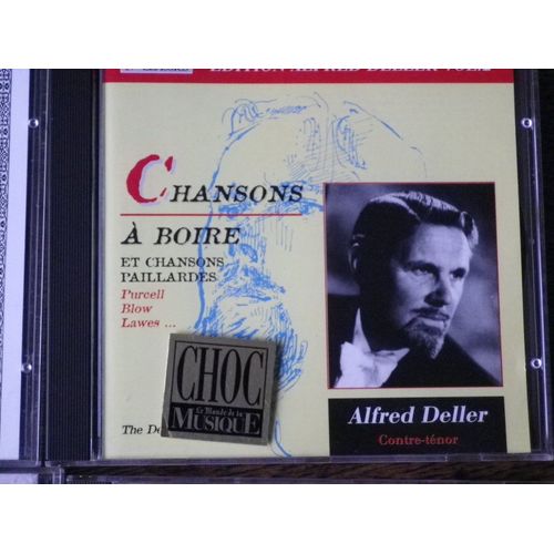 Chansons A Boire Et Chansons Paillardes De Purcell, Blow, Lawes,
